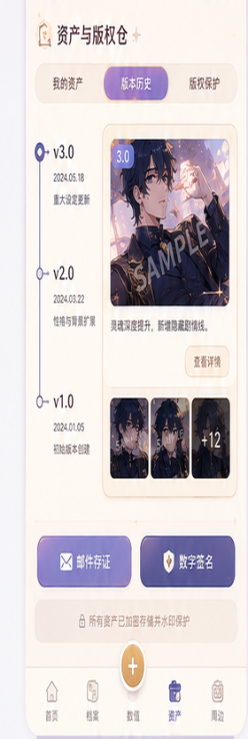 资产与版权仓参考视觉